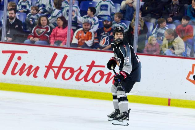 Vancouver Giants defenceman Crosby Mateychuk