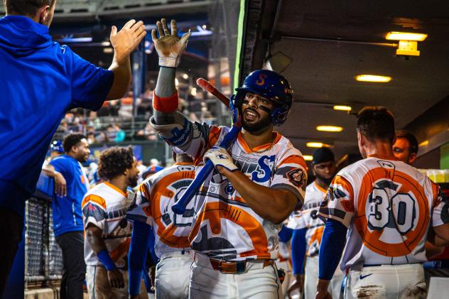 Syracuse Mets' MJ Melendez on game night