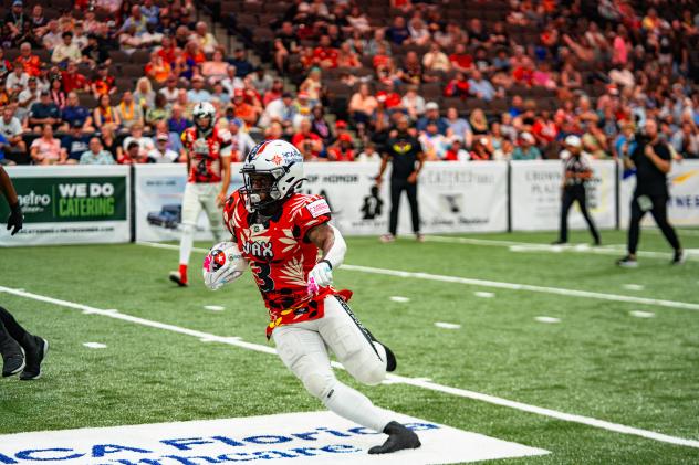 Jacksonville Sharks running back Jimmie Robinson Jr.