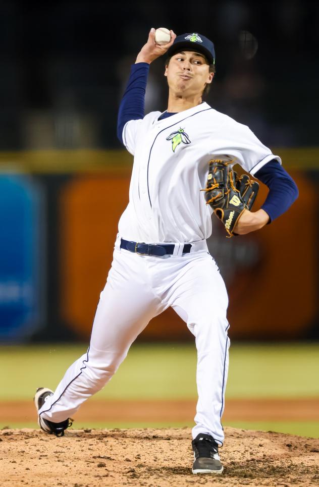 Columbia Fireflies pitcher Shane Van Dam