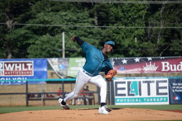 Mississippi Mud Monsters pitcher Brian Williams