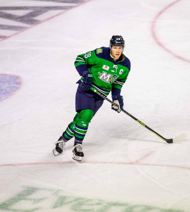 Maine Mariners defenseman Connor Doherty