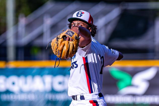 Victoria HarbourCats' Quincey Brown in action
