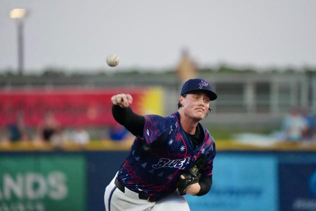 Pensacola Blue Wahoos pitcher Holt Jones