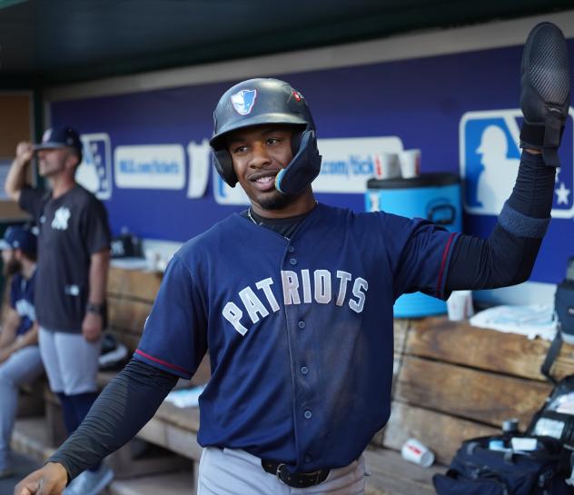 Somerset Patriots outfielder DJ Gladney