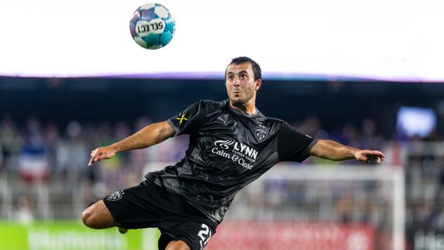 Louisville City FC forward Quenzi Huerman
