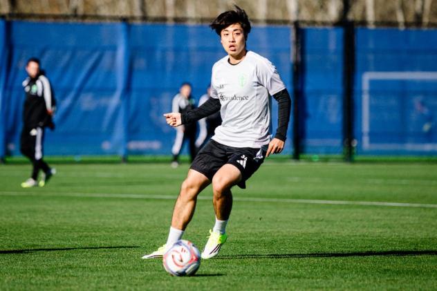 Sounders FC forward Yu Tsukanome