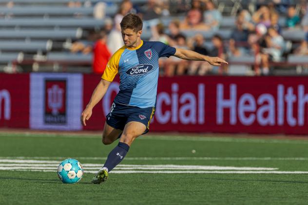 Indy Eleven midfielder Cam Lindley