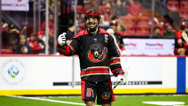 Jeff Teat with the Ottawa Black Bears