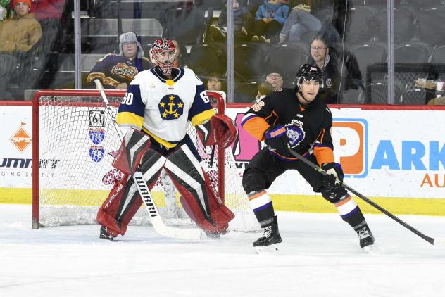 Goaltender Christian Propp with the Norfolk Admirals
