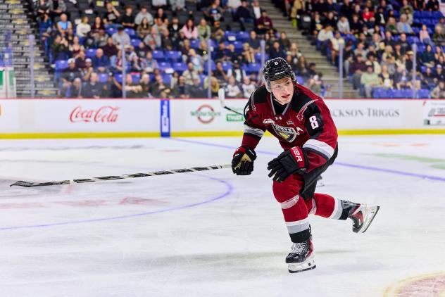 Vancouver Giants defenceman Derek Thurston