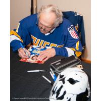 Slap Shot Signing at the Tomahawks Game