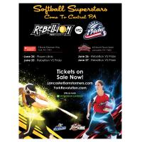 Pennsylvania Rebellion and USSSA Pride to Play in Central Pennsylvania