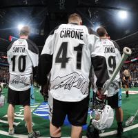 Mammoth 'Lacrosse out Cancer' Jerseys