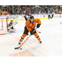 Forward Dylan Hood with the Missouri Mavericks