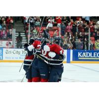 Tri-City Americans Celebrate Playoff Berth, Win