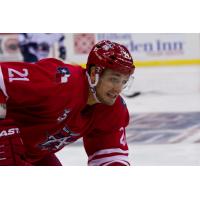 Garrett Klotz with the Allen Americans