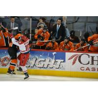 Allen Americans Battle Missouri Mavericks