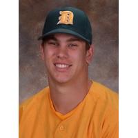 Battle Creek Bombers Pitcher Andrew Mitchell with Delgado Community College