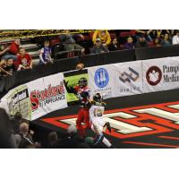 Portland Thunder Wide Receiver Jamar Howard Hauls in a Pass vs. the LA KISS