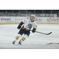 Jake Chelios of the Chicago Wolves
