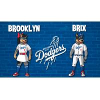 OKC Dodgers Mascots Brooklyn & Brix