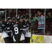 Idaho Steelheads Celebrate vs. Alaska Aces