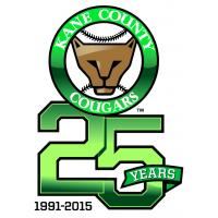 Kane County Cougars 25th Anniversary Logo