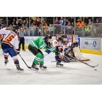 Trask Zobak of the Peoria Rivermen vs. Louisiana IceGators