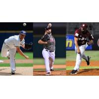 Long Island Ducks Signees Mark Rogers, Carmine Giardina and Amalio Diaz