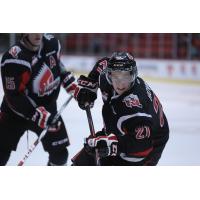 Brett Howden of the Moose Jaw Warriors