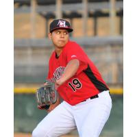 Ariel Jurado of the Hickory Crawdads