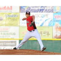 Ariel Jurado of the Hickory Crawdads