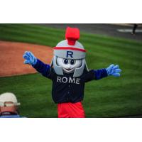 Rome Braves Mascot Roman