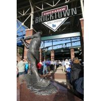 Chickasaw Bricktown Ballpark's Mickey Mantle Plaza