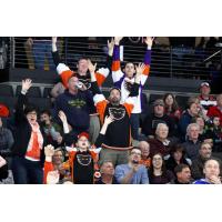 Fans at Lehigh Valley Phantoms Game