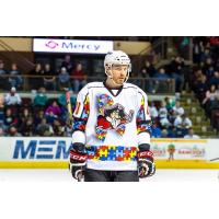 Portland Pirates in Autism Awareness Jerseys
