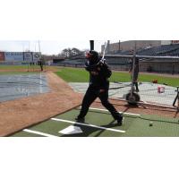 Trayvon Robinson with the Long Island Ducks