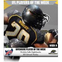 Wichita Falls Nighthawks RB Edward Wesley