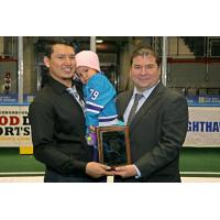 Rochester Knighthawks Best Defenseman Sid Smith