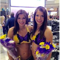 Sioux Falls Storm Lightning Girls Karmen and Kirsten