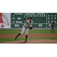 Mickey Jannis Pitching for the Long Island Ducks