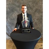 WHL Humanitarian of the Year Taylor Vickerman of the Tri-City Americans