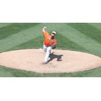 Long Island Ducks Pitcher Hector Ambriz