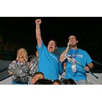 Warren Kosel Sr. Cheers on the Rochester Knighthawks