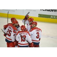 Allen Americans Celebrate Series Win