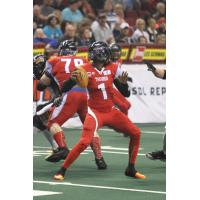 Portland Thunder Quarterback Darron Thomas