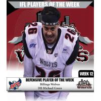 Billings Wolves DB Michael Green