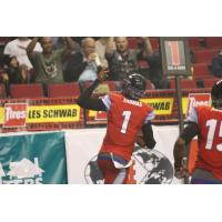 Portland Thunder Quarterback Darron Thomas