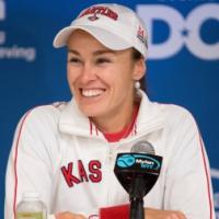 Martina Hingis of the Washington Kastles